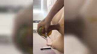 SEXY TRANS HOTTY FRUITY MASTURBATION