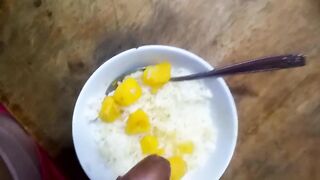 My lunch with my yellow water