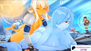 CYTE FUTA SLIME ANGEL SCREW IN THE DUNGEON MANGA 60FPS