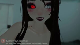 Succubus turned u into a cum bitch hungry gal