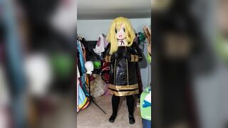 Kigurumi PVC Cosplay Breathplay Crotch Tube and Vibraitor