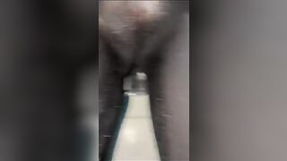 Babysitter Floozy is Desperately Peeing in Tights