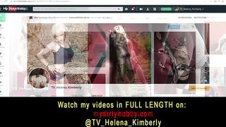 T-girl  wishes large rods! Your small schlong is solely nice for snatch! JOI SPH German