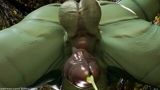 Carolitta Shemale hentai Scalie FaceFuck Preview