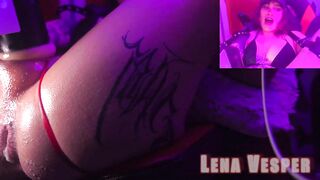 Lena Vesper Gets Milked & Banged By Mr Hankeys Seahorse L