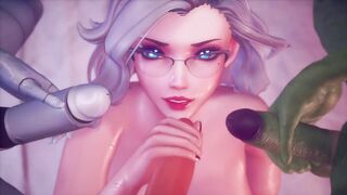 Subverse - Lily Lesbo scenes (4K, CG Manga Game, Uncensored)