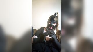 TV gagged with shlong gag