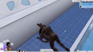 sims 4 futanari harlots with exceedingly lengthy hair sex enjoyment compilation