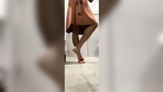 Beautiful Undressed Feet Ladyboy