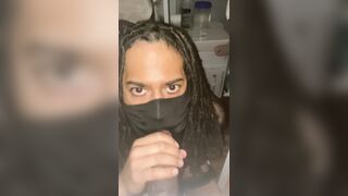 Tranny Gives StepBro Sloppy Oral-sex