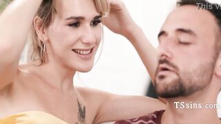 TS Bangs Boyfriends Aged Greater amount Stable Model - TSSins