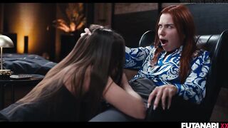 Shemale hentai Magic Cigarette Smoke Grows Dick into your Beloved Gals! Large Ramrods & T-girl Creampie