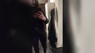 Hawt crossdresser show large ass