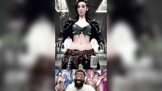 Hawt Shemale hentai Grows Large Giant Milky Melons And Dong And Begins Cumming Everywhere