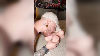 Trans Jock Buried Balls Unfathomable in This Lustful Vagina