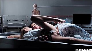 Tgirl Sex at the - Trans Gal with Futanari Dong Creampies Tiffany Tatum