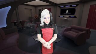 Star bitch movie scene 01: Return from planet Funtari VII (star trek parody)