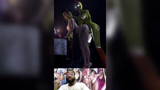 Hard Shlong Shemale hentai Chica Bangs The Hell Outta The Large Breast Security Guard