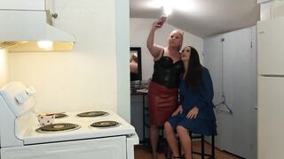 Man Transformed into Woman for Angels Night Out