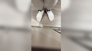 Sissy Tina Cums into Glass