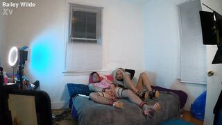 Trans Hotties Masturbation Jointly
