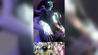 Shemale hentai Gets A Precious Haunch Job From A Admirable Constricted Hairless Snatch