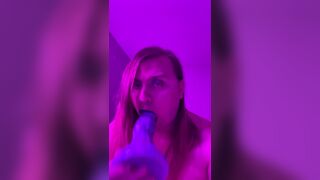 Blowing Blue Tentacle