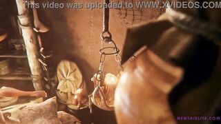 Large futanari CG Rod destroys youthful mother I'd like to fuck Croft then creampie