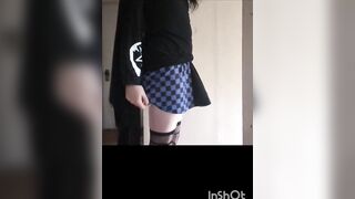 Rock Femboy Shlong Tease