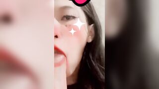 TS Princess sucks her toy like it’s your dong