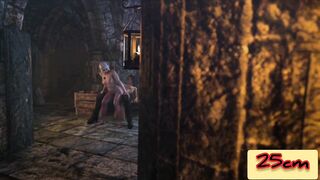 Cum on the throat / massive schlong cumming / shemale hentai screw soaked beauty / cunt and booty screw / 25cminpussy