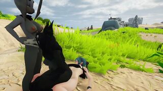 SCP 1471 Enjoys 3some with two futas