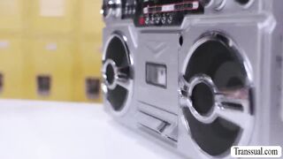 Cheerleading turns into a hardcore screwing