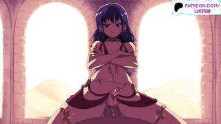 CYTE FEMBOY DANCING ON THE KNOB POV MANGA