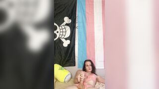 Trans angel using screw toy