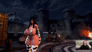 Emma Frost ride that schlong like it's her final