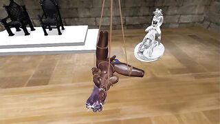 A Night of Submission: Bound Up and gagged with a Vibrator Unfathomable Inside my booty