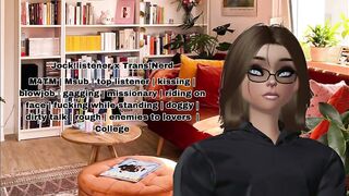 (m4ftm) Weenie!listener X FTM nerd