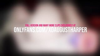 Trans Barbie August Harper sucks and bangs her favourite sex-toy