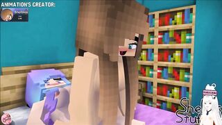 Minecraft lesbo biggest bazookas cuckold cheating (Shelves animation) - Jazziuu