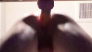 carnal banging with 8.5 IN SEX TOOL, see me stretch my booty whilst i wank my gal wand