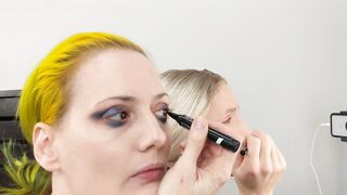 Sissy Bailey Wilde and Woman Putting On Makeup