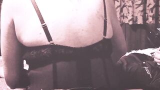 I put a hawt transvestite in each pose, I dominate this doxy