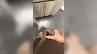 Rubbing this large knob want to watch