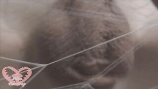 Femboy rubs his feets, booty and penis all over your face POV