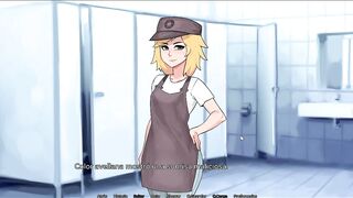 FOLLANDO POR EL CULO A FEMBOY EN EL BAÑO A ESCONDIDAS