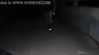 lascivious bubble butt femboy wearing anal-plug gets nasty whilst hiking public trail..