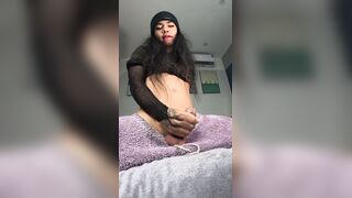 Pulsating Trans Ramrod Cums On Your Face