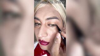 Pretty ladyboy milk transvestite