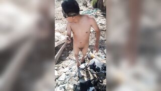 desnuda en publico con tacones